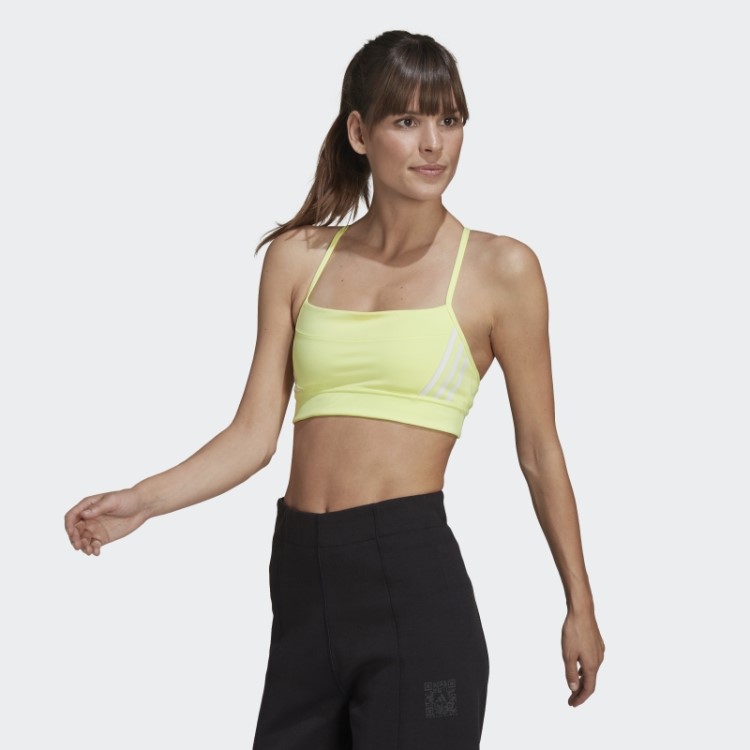Flash De Luz Amarelo Adidas X Karlie Kloss Moda De Sutiã De Suporte De Luz