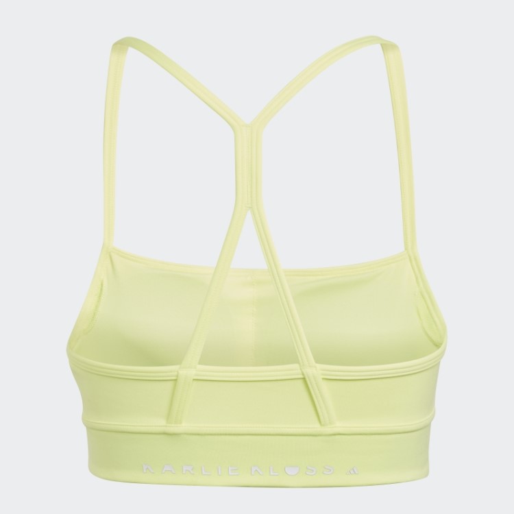 Flash De Luz Amarelo Adidas X Karlie Kloss Moda De Sutiã De Suporte De Luz