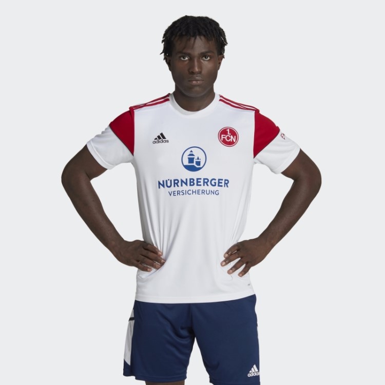 Camisa Branca Do Fc Nürnberg 22/23 Fora De Casa Adidas