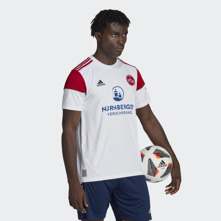 Camisa Branca Do Fc Nürnberg 22/23 Fora De Casa Adidas