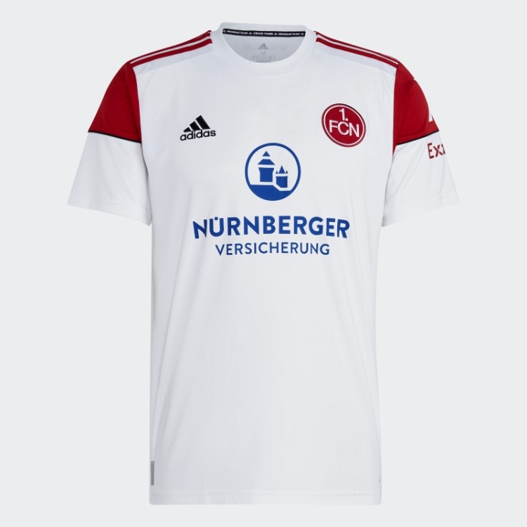 Camisa Branca Do Fc Nürnberg 22/23 Fora De Casa Adidas