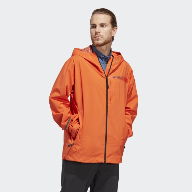 Laranja Adidas Terrex Multi Rain.rdy Jaqueta De Chuva De 2,5 Camadas