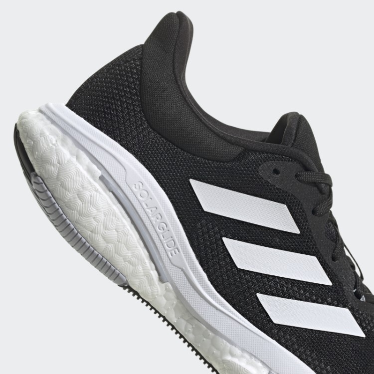 Tênis De Corrida Preto Adidas Solar Glide 5 Largo