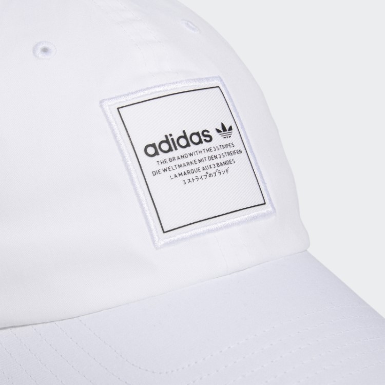 Chapéu De Fórum Relaxado Adidas Branco