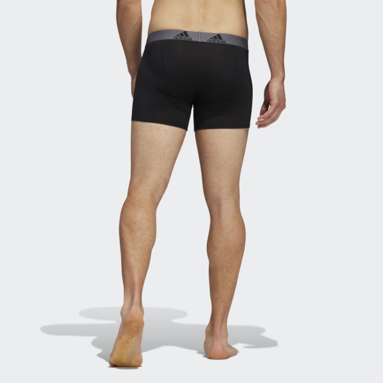 Bermuda Preta Adidas Performance Pack Três