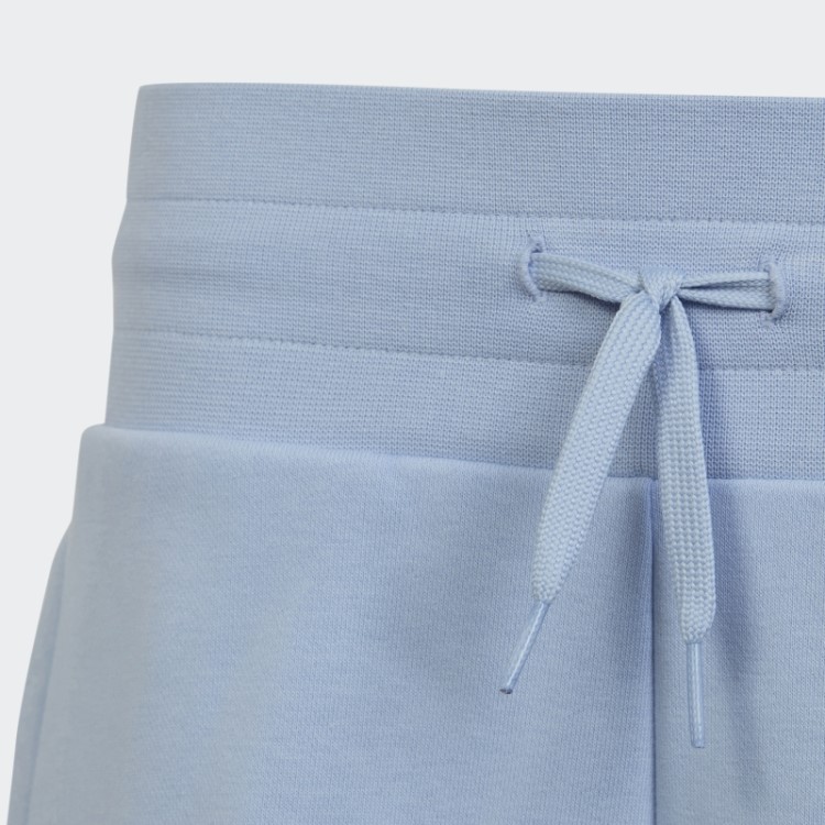 Short Cintura Alta Com Estampa Gráfica Adidas Blue Dawn