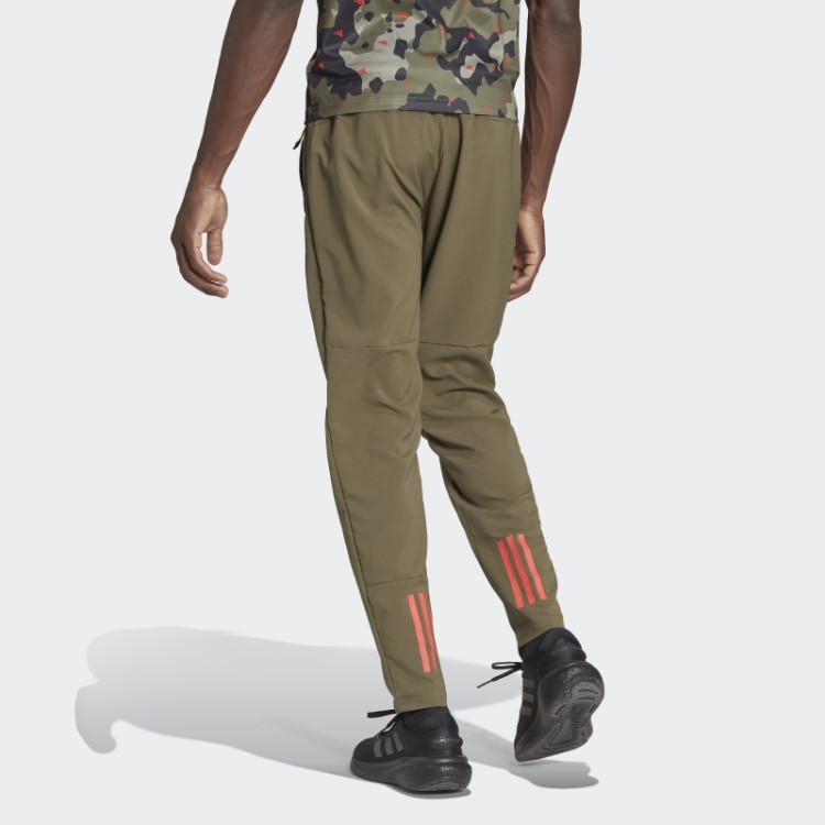 Calça De Treino Sazonal Adidas Train Essentials Verde-oliva