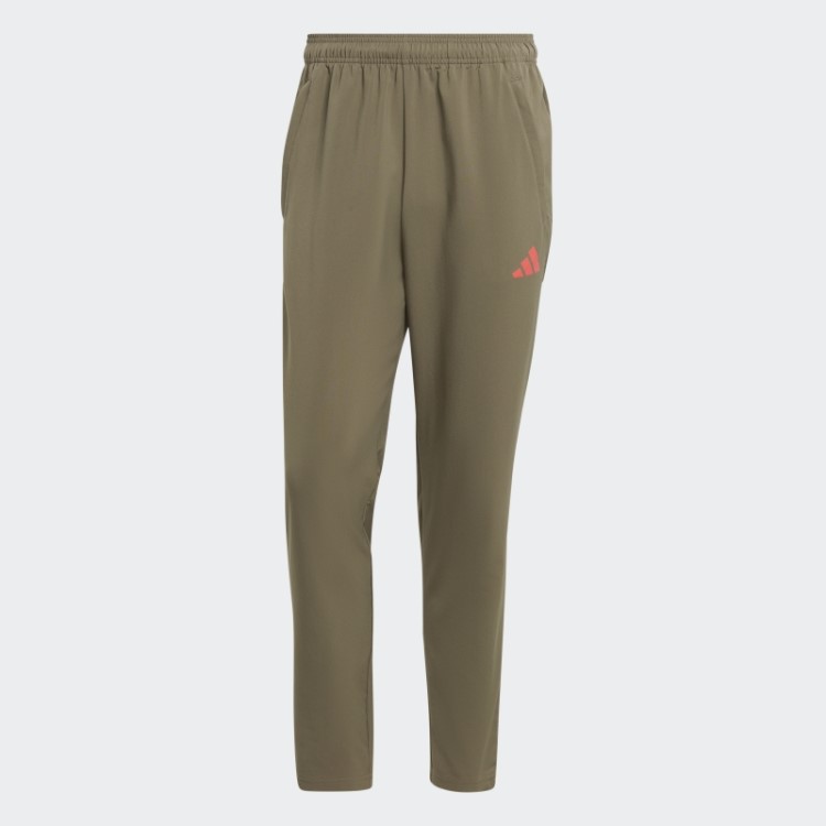 Calça De Treino Sazonal Adidas Train Essentials Verde-oliva