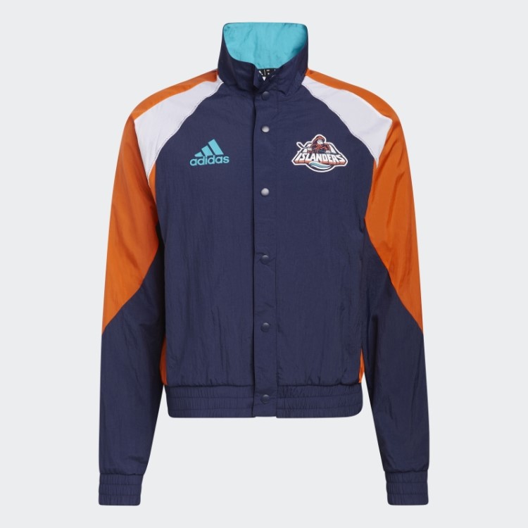 Jaqueta Retrô Reverso Da Navy Islanders Adidas