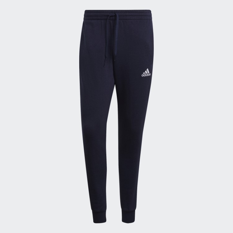 Ink Adidas Essentials Jogger Com As Três Listras Ajustadas Em Fleece