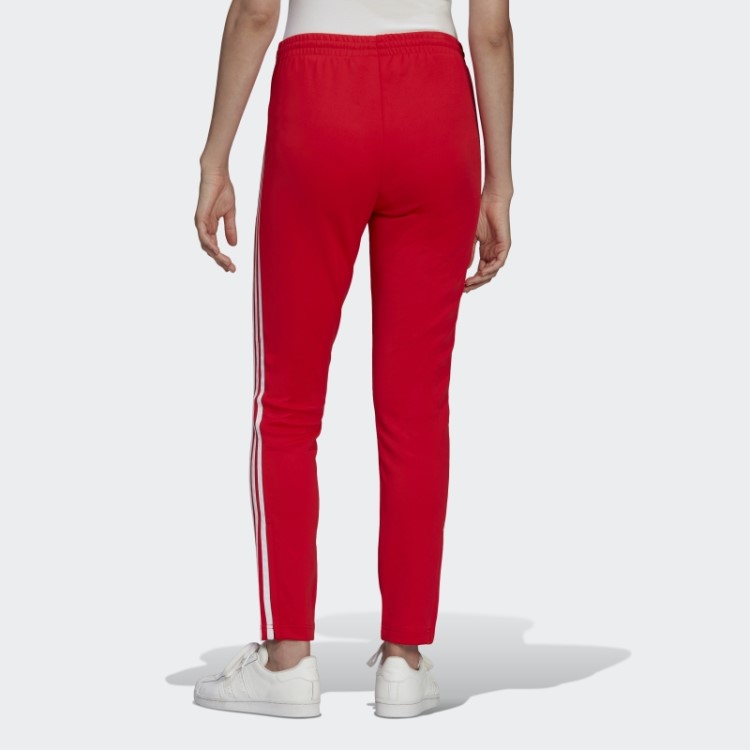 Calça Vermelha Adidas Primeblue Sst