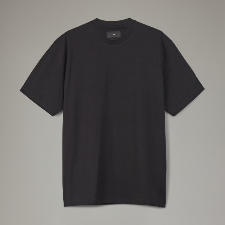 Y-3 Camiseta Relaxada Adidas De Manga Curta