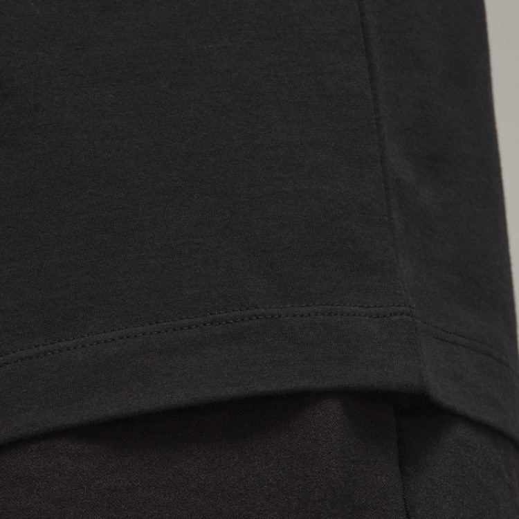 Y-3 Camiseta Relaxada Adidas De Manga Curta