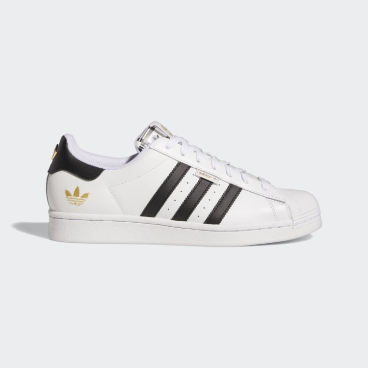 Sapato Adidas Superstar Dourado Metalizado