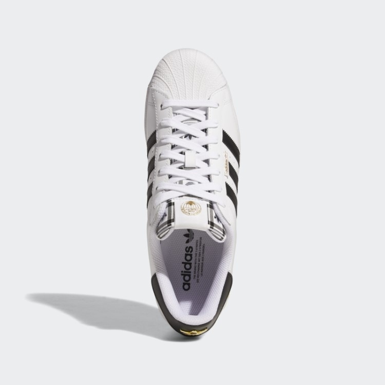 Sapato Adidas Superstar Dourado Metalizado