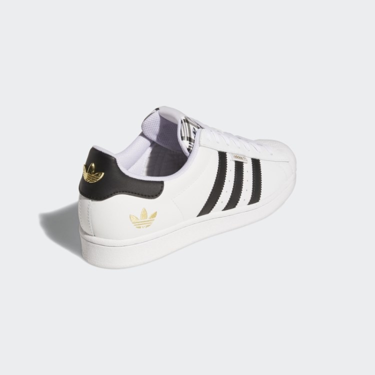 Sapato Adidas Superstar Dourado Metalizado