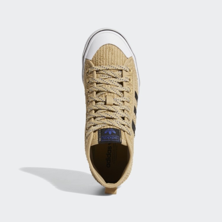 Nizza Sapato Médio Plataforma Tom Bege Adidas