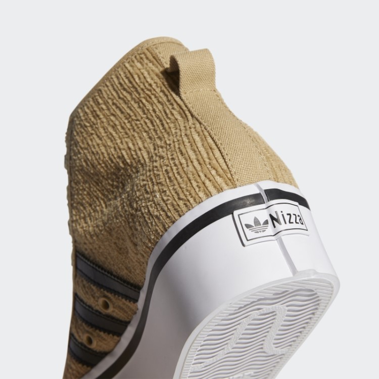 Nizza Sapato Médio Plataforma Tom Bege Adidas