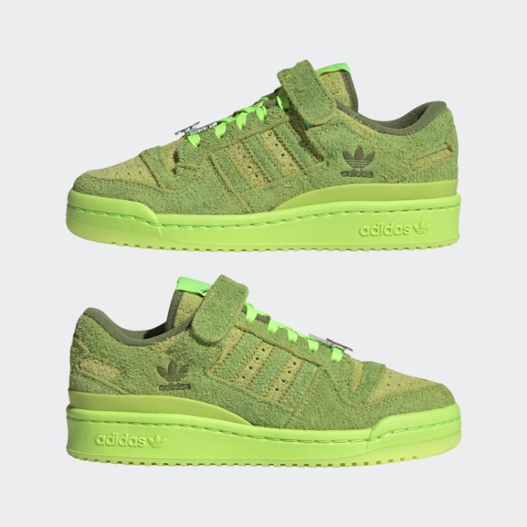 Tênis Adidas Green Forum Low The Grinch