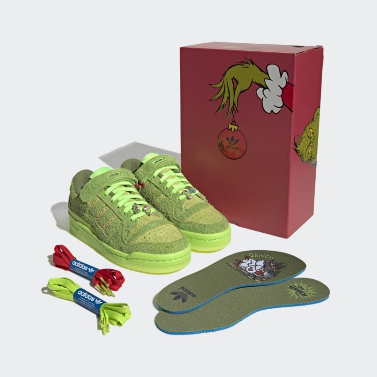 Tênis Adidas Green Forum Low The Grinch