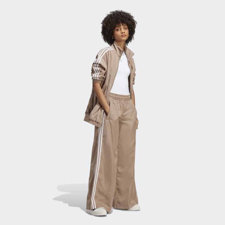 Calça De Moletom Oversized Adidas Chalky Brown