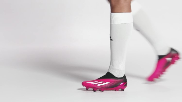 Rosa Adidas X Speedportal + Botas De Chão Macio