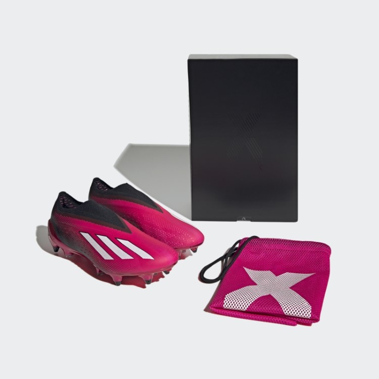 Rosa Adidas X Speedportal + Botas De Chão Macio