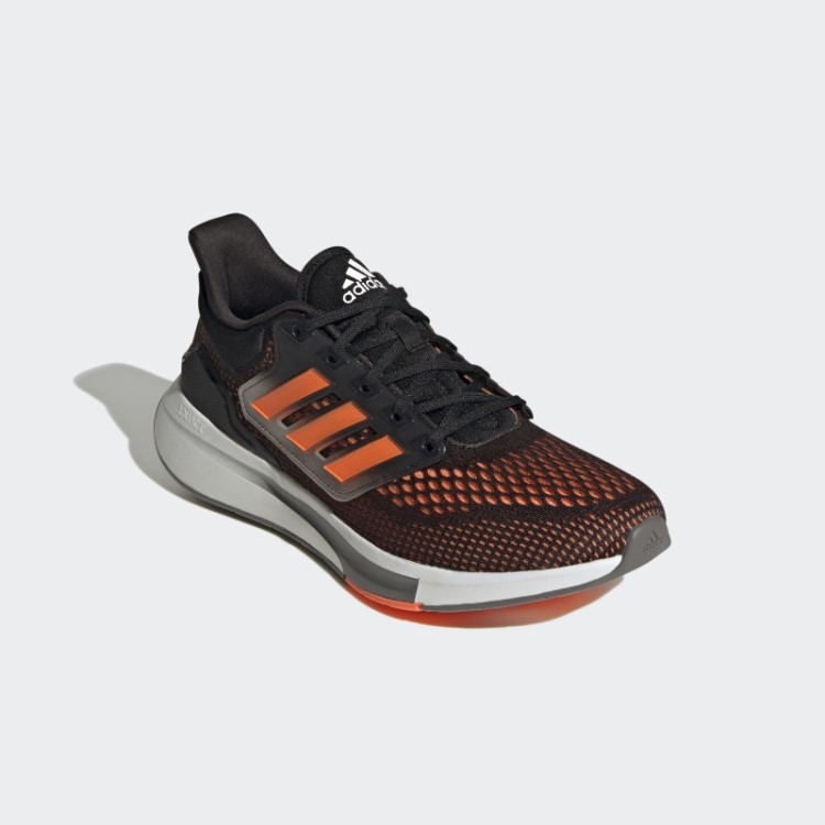 Tênis De Corrida Adidas Eq21 Laranja