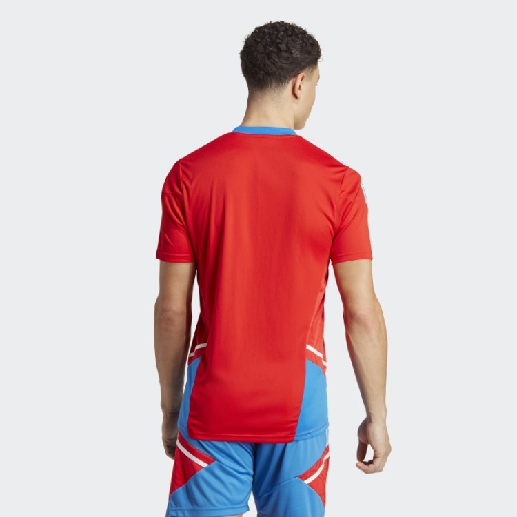 Camisa De Treino Adidas Fc Bayern Condivo 22 Vermelha