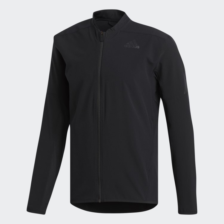 Jaqueta Adidas Preta Aeroready Com As Três Listras