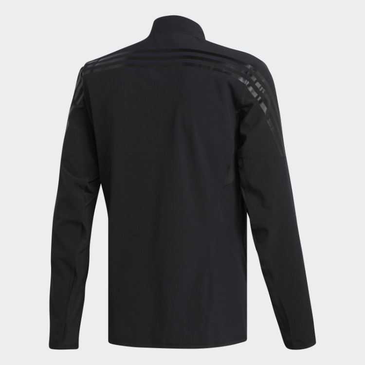 Jaqueta Adidas Preta Aeroready Com As Três Listras