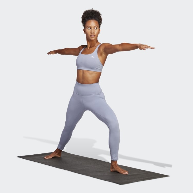 Legging Adidas Yoga Studio 7/8 Hot Silver Violet