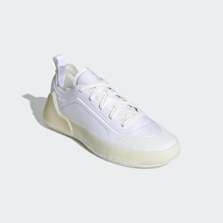 Tênis De Treino Branco Adidas By Stella Mccartney