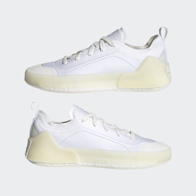 Tênis De Treino Branco Adidas By Stella Mccartney