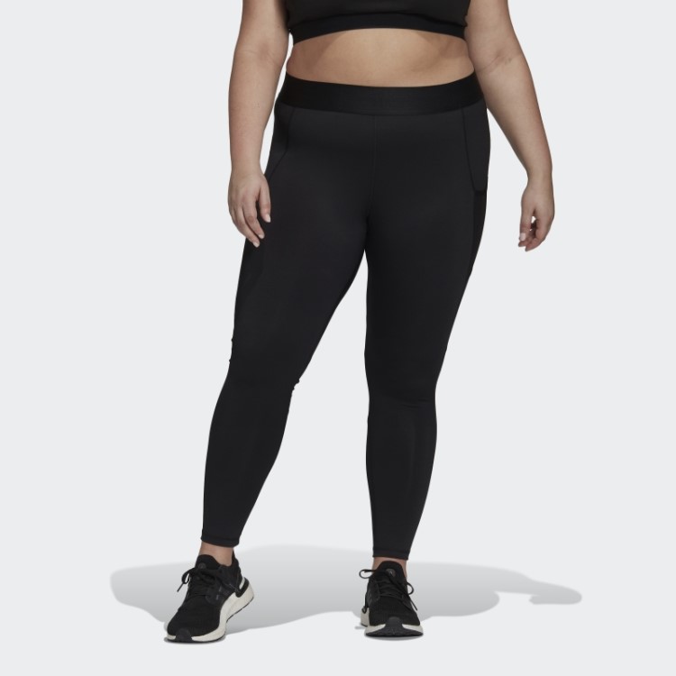 Legging Preta Adidas Techfit à Prova De Menstruação (tamanho Grande)