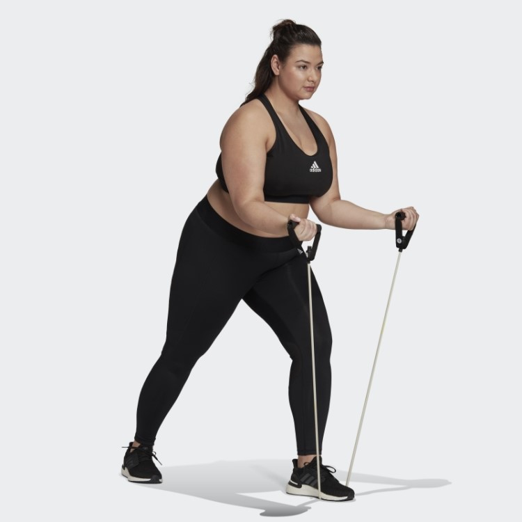 Legging Preta Adidas Techfit à Prova De Menstruação (tamanho Grande)
