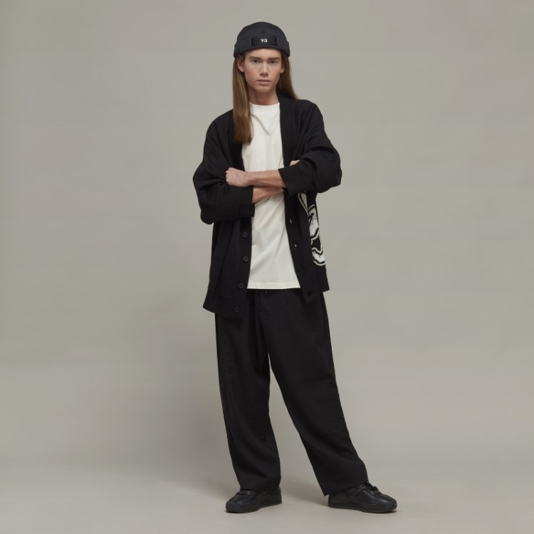Y-3 3 Listras Camiseta De Manga Curta Adidas Estilosa