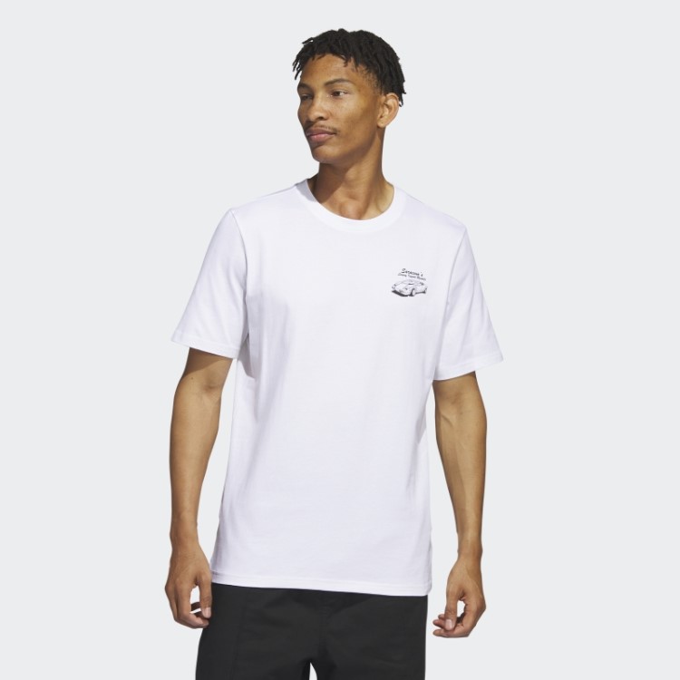 Camiseta Branca Adidas Zach's Business