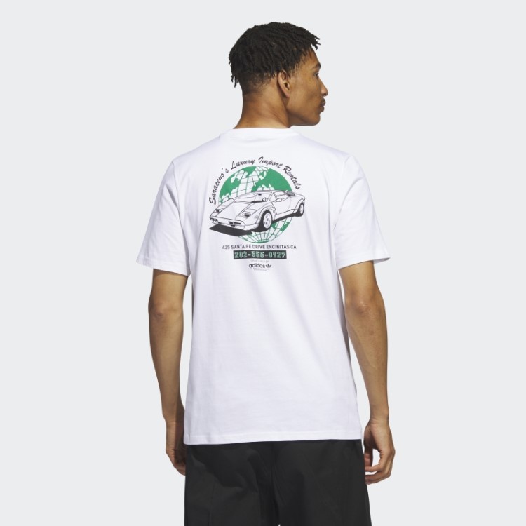 Camiseta Branca Adidas Zach's Business