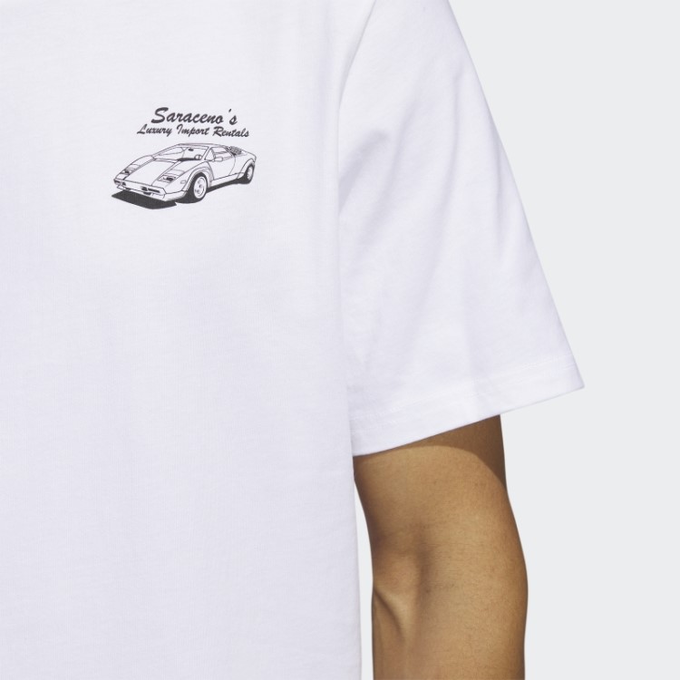 Camiseta Branca Adidas Zach's Business
