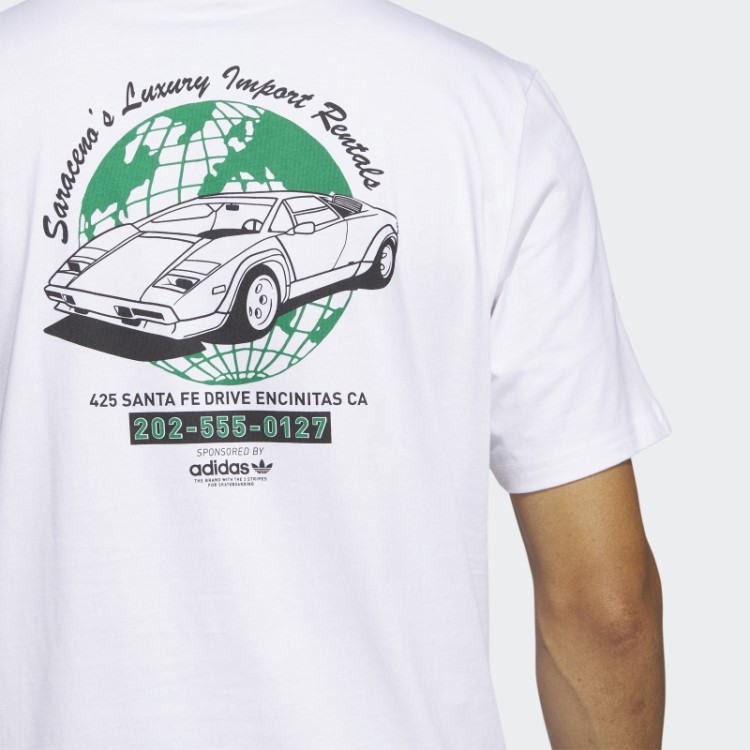 Camiseta Branca Adidas Zach's Business