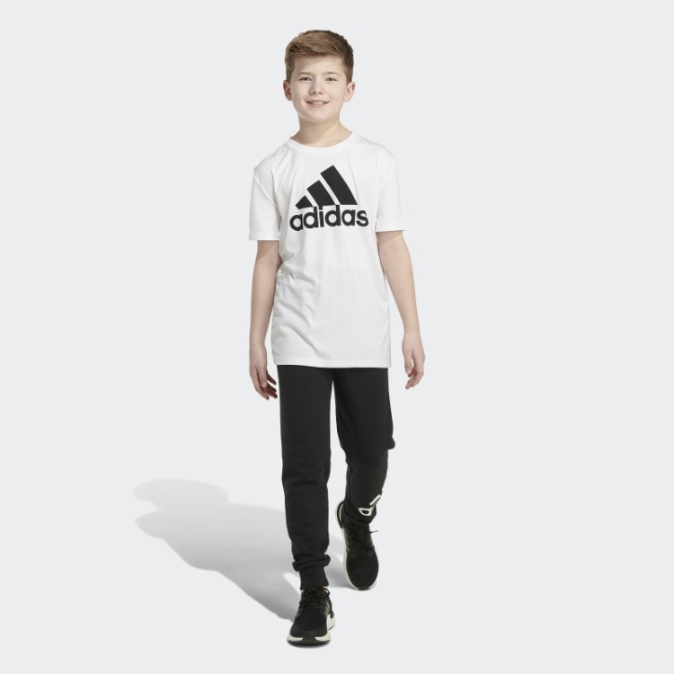 Jogger Preto Essencial De Algodão Adidas