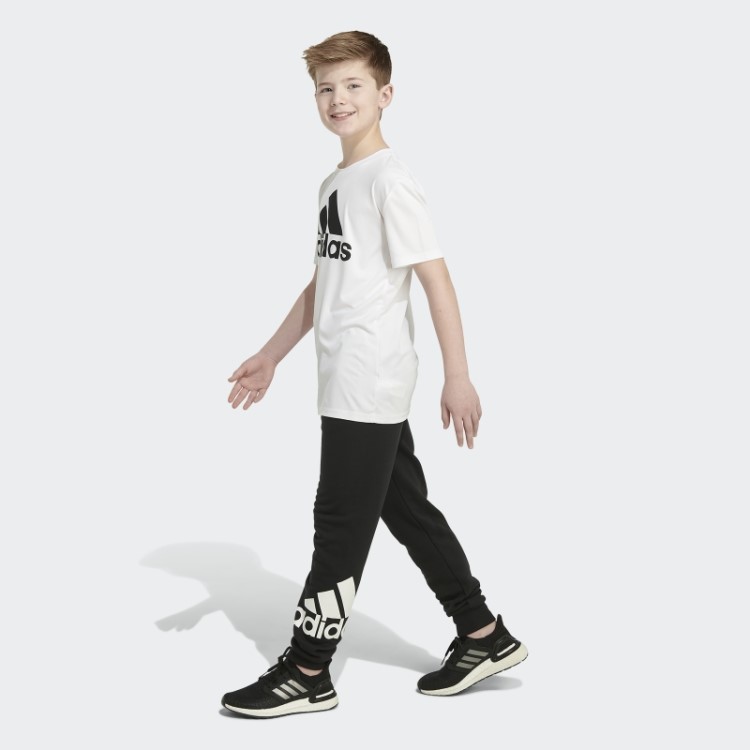 Jogger Preto Essencial De Algodão Adidas