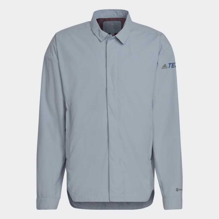 Camiseta Cinza Terrex Ct Myshelter Wind.rdy Adidas