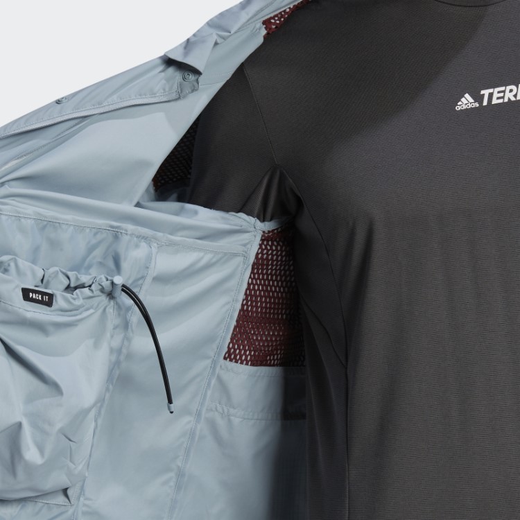 Camiseta Cinza Terrex Ct Myshelter Wind.rdy Adidas