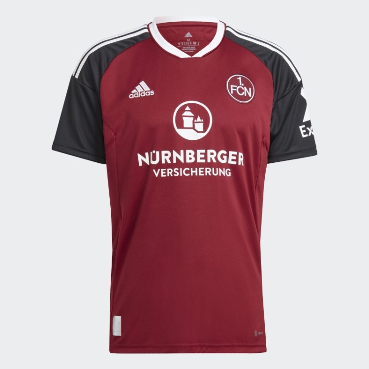 Camisola Principal Do Fc Nürnberg 22/23 Adidas Bordô