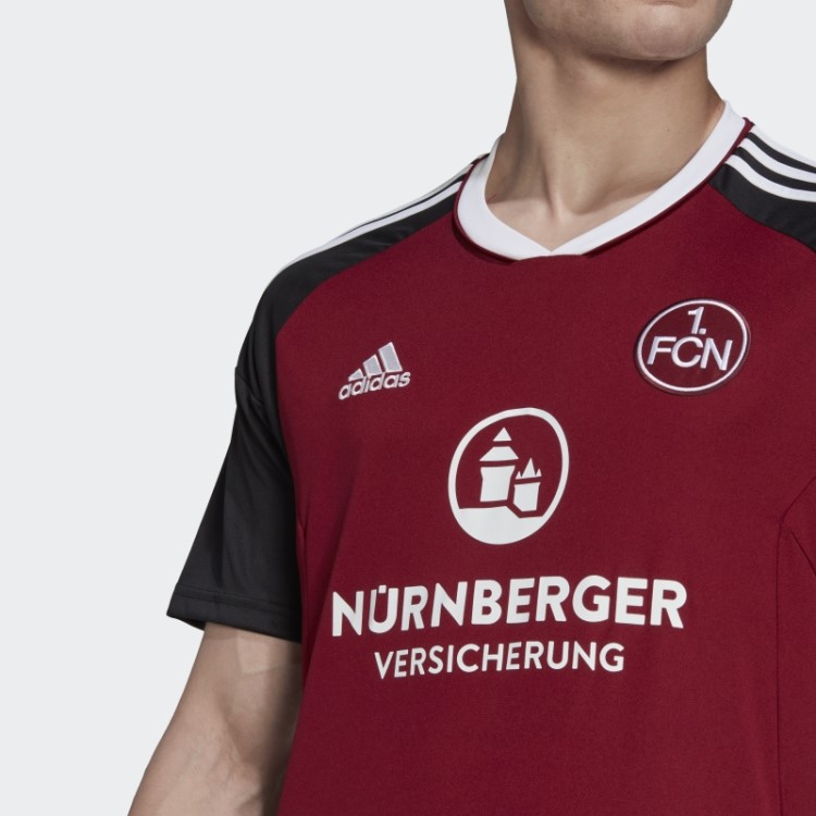 Camisola Principal Do Fc Nürnberg 22/23 Adidas Bordô