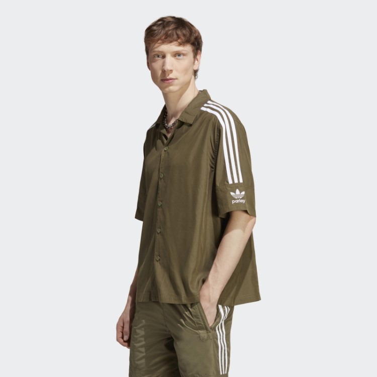 Camisa Parley Verde Adicolor Adidas