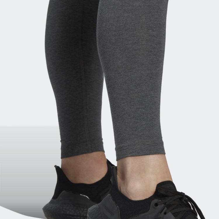 Leggings De Algodão Adidas Essentials Urze Cinza Escuro (maternidade)