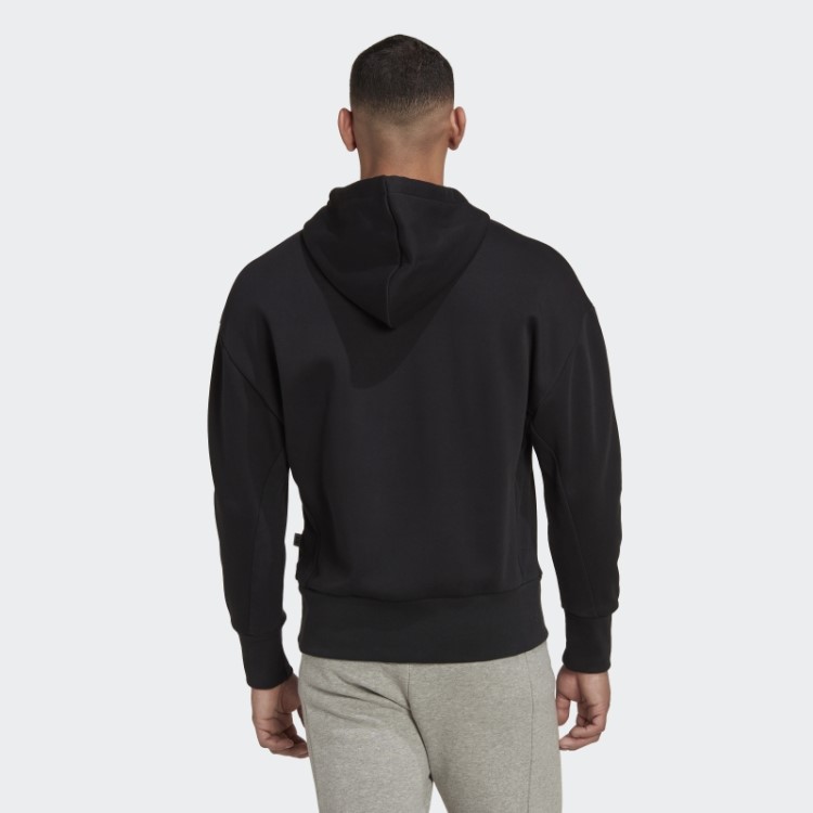 Moletom Com Capuz Preto Studio Lounge Adidas